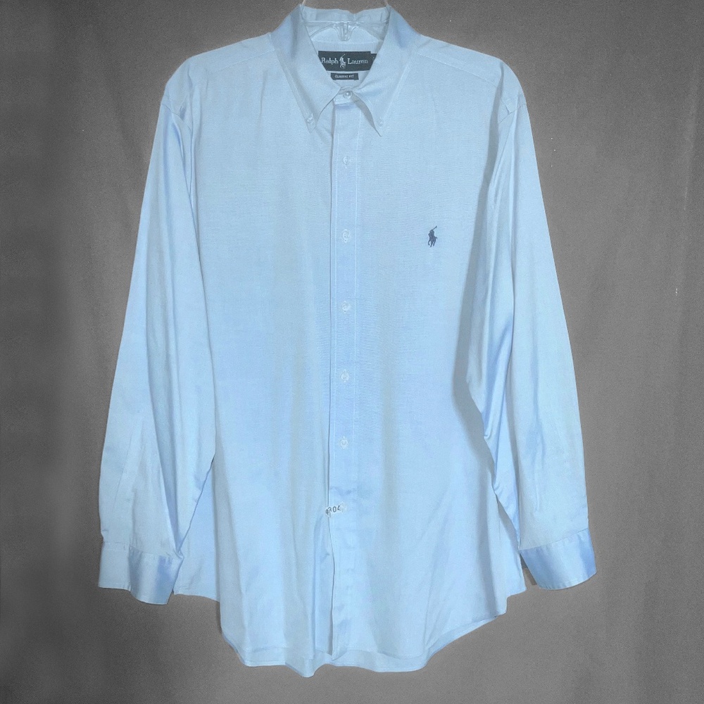 Ralph Lauren Pale Blue Dress Shirt